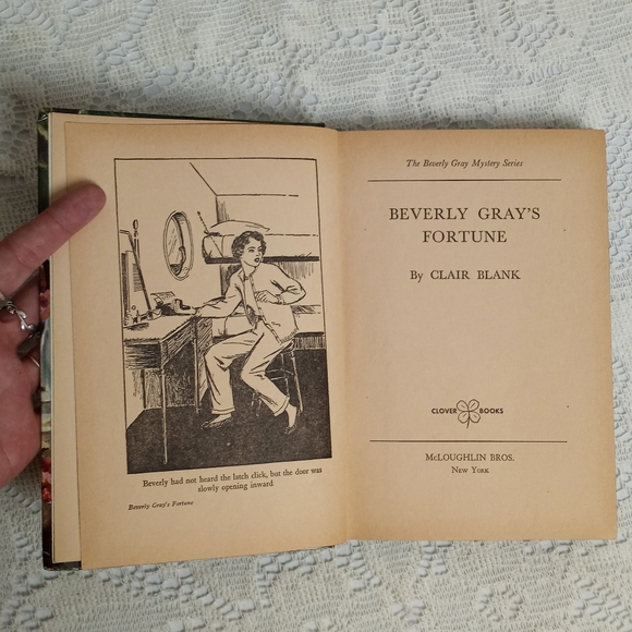 1950 Beverly Gray's Fortune Clair Blank Mystery Novel Series Book G20 Vintage - Picture 5 of 10